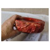 Rustic Red Jasper Ashtray or Decorative Bowl