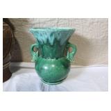 Pair of Vintage Decorative Pottery Vases
