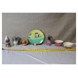 Collection of 7 Assorted Vintage Decorative Porcelain and Ceramic Pieces