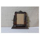 Antique-Style Ornate Wood Tilting Tabletop Picture Frame