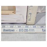 Autographed Adrian Peterson Painting by Robert Blehert Approx. 24" x 20 1/4"