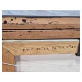 Vintage Framed Aviation Painting by Mel Brown featuring two P-47D Thunderbolt aircraft from the 61st Fighter Squadron, 56th Fighter Group of the 8th Air Force