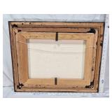 Vintage Framed Aviation Painting by Mel Brown featuring two P-47D Thunderbolt aircraft from the 61st Fighter Squadron, 56th Fighter Group of the 8th Air Force