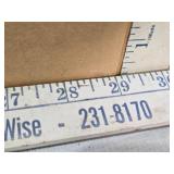 Oil and Pencil John Dawson Framed Sketch of Four Abstract Figures in Motion - Approx. 29" x 24 1/2"