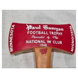 Paul Bunyan Football Trophy Replica Minnesota Gophers Wisconsin Badgers