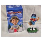 St. Paul Saints Carl Spackler Bobblehead with Championship Chisel Figurine