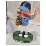 St. Paul Saints Carl Spackler Bobblehead with Championship Chisel Figurine