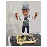 Lot of 3 Russell Wilson Bobblehead Figures including a Super Bowl Win Figure, Grizzlies and Dust Devils