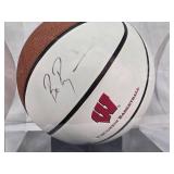 Bo Ryan Autographed Wisconsin Badgers Basketball in Case