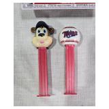 Funko Pop MLB TC Bear Vinyl Figure and Twins PEZ Dispensers