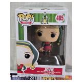 Funko Pop! Vinyl Figures Including MacGyver (#707) from the TV series, Jovie (#485) from the movie "Elf," and Steve Hiller (#281) from the movie "Independence Day."