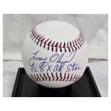 Tony Oliva Autographed 2014 MLB All-Star Game Baseball with Display Case