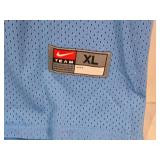 Larry Bird Auto Nike Indiana State Blue Basketball Jersey