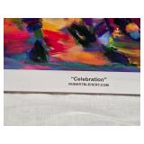 Robert Blehert "Celebration" Art Print Miracle on Ice - Approx. 14 inches tall