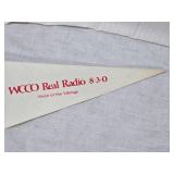 Bud Grant Auto on Bud Grant Day September 2, 1984 Vikings Pennant