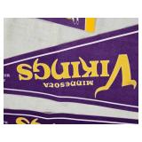 Minnesota Vikings Pennants Including Final Season Mall of America Field Pennants