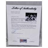 Signed Photo of Dave Hanson, Steve Carlson, and Jeff Carlson Classic Hocky Film "Slap Shot"