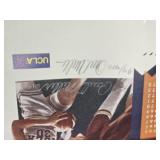 UCLA Legends of Westwood Autographed Poster by John Wooden and Jim Harrick Limited Edition 94/400 - Some Staining, Tears at the Edges