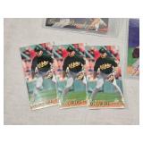 Huge lot of 1994 Fleer Extra Bases Featuring Barry Bonds, Mark McGwire, Ken Griffey Jr., Greg Maddux and Many More
