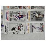 Large Lot of 1993 Fleer NFL GameDay Football Cards John Randle, Eric Dickerson and More