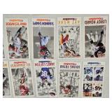 Large Lot of 1993 Fleer NFL GameDay Football Cards John Randle, Eric Dickerson and More