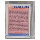 Michael Jordan 1990 Fleer All-Stars GMA Graded Mint 9 #5 - NBA Basketball Card