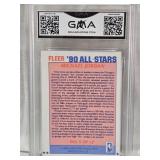 Michael Jordan 1990 Fleer All-Stars GMA Graded Mint 9 #5 - NBA Basketball Card