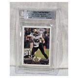 Jimmy Graham 2013 Topps Mini Vault First Edition 1/1 Blank Back Beckett Authenticated #333 - New Orleans Saints Football Card