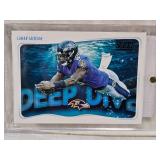 Lamar Jackson 2020 Panini Score Deep Dive #DD-LJ - Baltimore Ravens Football Card