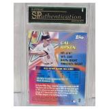 Cal Ripken Jr. 2000 Topps Perennial All-Stars #4 SPAuthentication GEM MT 10 - Baltimore Orioles Baseball Card