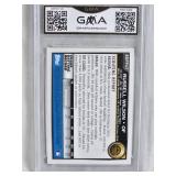 Russell Wilson Rookie Baseball 2010 Bowman #BDPP47 GMA Graded 10 - Colorado Rockies Baseball Card