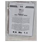 Package of Topps NOW Hockey Stickers with Connor McDavid as the Front Card