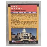 Bud Grant 1995 Enor Official Card of the Pro Football Hall of Fame #170 - Minnesota Vikings Football Card
