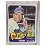 Tony Oliva 1965 Topps Rookie Cup #340 - Minnesota Twins Vintage Baseball Card
