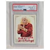 Bob Knight Auto 2012 Topps Allen & Ginter #19 PSA Graded Card 10, Auto 10
