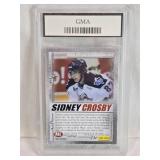 Sidney Crosby 2003 All Sports Rookie GMA Grading Gem MT 10, 1 of 1750 - Rimouski Oceanic Hockey Card
