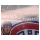 Lot of 2 Ryan Poehling Cards Rookie Gear Autographed Jersey Patch Numbered 1/24 and Debut Ticket Access Numbered 215/299