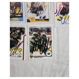 Lot of 11 Matt Cullen Hockey Cards with Autographs