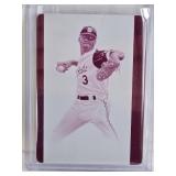 Russell Wilson 2015 Panini National Treasures Printing Plate #89 - NC State Wolfpack Baseball Card