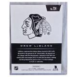 Lot of 2 Drew LeBlanc Hockey Cards Including Hot Prospects #072/399 and Hot Rookies Autographed