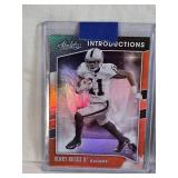 Lot of 3 Henry Ruggs III Football Cards Featuring Rookie and Press Proof Editions One Numbered 23/45