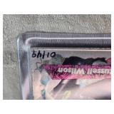 Russell Wilson 2013 Topps Finest Holo Aluminum 01/49 - Seattle Seahawks Football Card