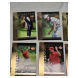 Set of 30 Tiger Woods Golf Cards from 2001 Upper Deck Rookie Set