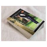 Set of 30 Tiger Woods Golf Cards from 2001 Upper Deck Rookie Set