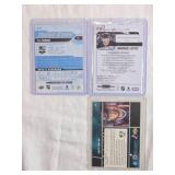 Lot of 3 Hockey Cards Featuring Jonny Brodzinski, Nic Dowd, and Matt Cullen with Rookie and Autograph Features