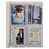 Lot of 4 Hockey Cards Featuring Felix Potvin, Dominik Hasek, Ed Belfour, John Vanbiesbrouck