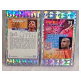 Lot of 2 Basketball Cards Featuring Anfernee Hardaway and Grant Hill Rookie Cards