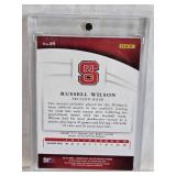 Russell Wilson 2015 Panini Immaculate Collection Multi-Sport #89 and Numbered 10/10 - NC State University Baseball Card