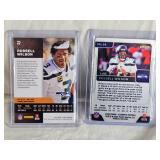 Lot of 2 Russell Wilson Football Cards Including 2020 Panini Elements and Zenith Artist Proof