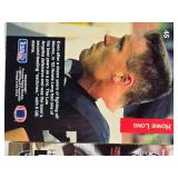 Lot of 11 Football Cards Featuring Brett Favre, Steve Young, Deion Sanders, Jerry Rice, and Barry Sanders